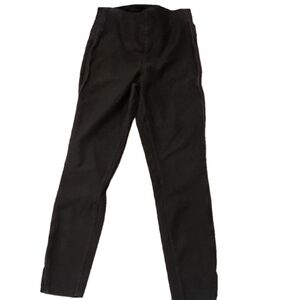 Lysse Black Denim Pull On Leggings Size XS